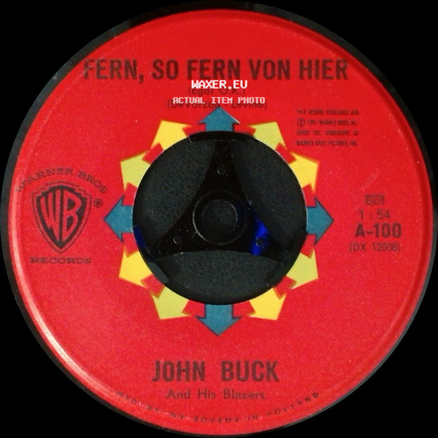 John Buck And His Blazers - Last Dance / Fern, So Fern Von Hier side B