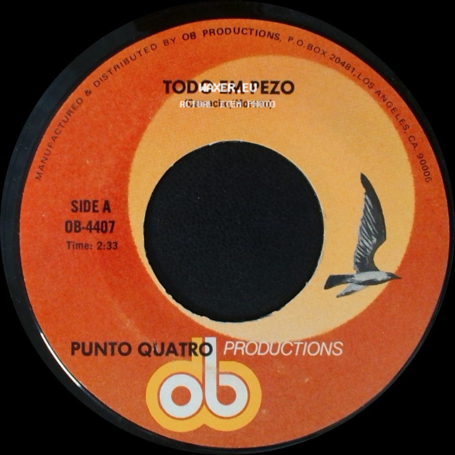 Unknown Artist - Todo Em Pezo / Paginas Del Alma side A