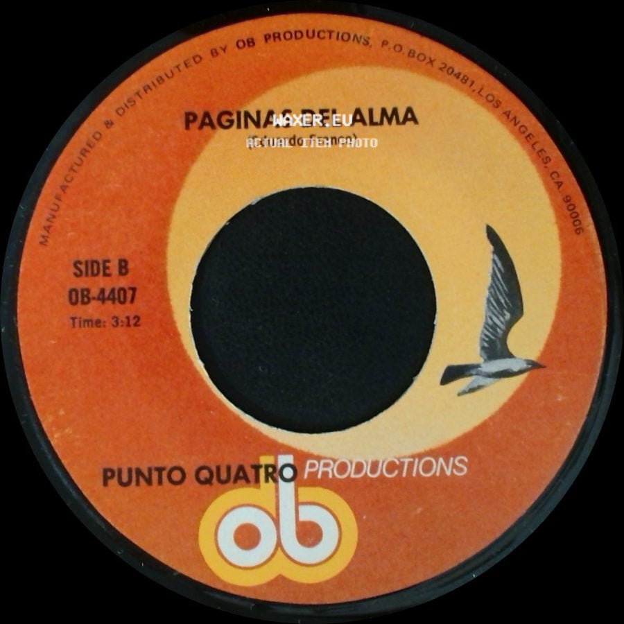 Unknown Artist - Todo Em Pezo / Paginas Del Alma side B