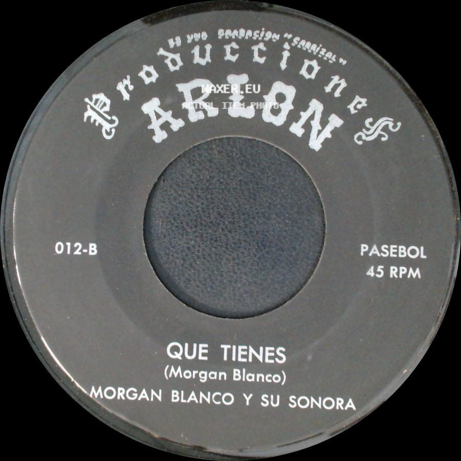 Morgan Blanco Y Su Sonora - Petrona / Que Tienes side B