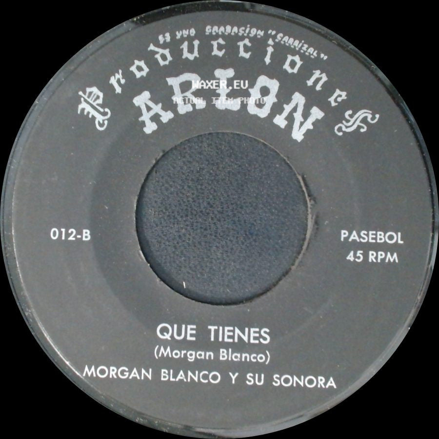 Morgan Blanco Y Su Sonora - Petrona / Que Tienes side B