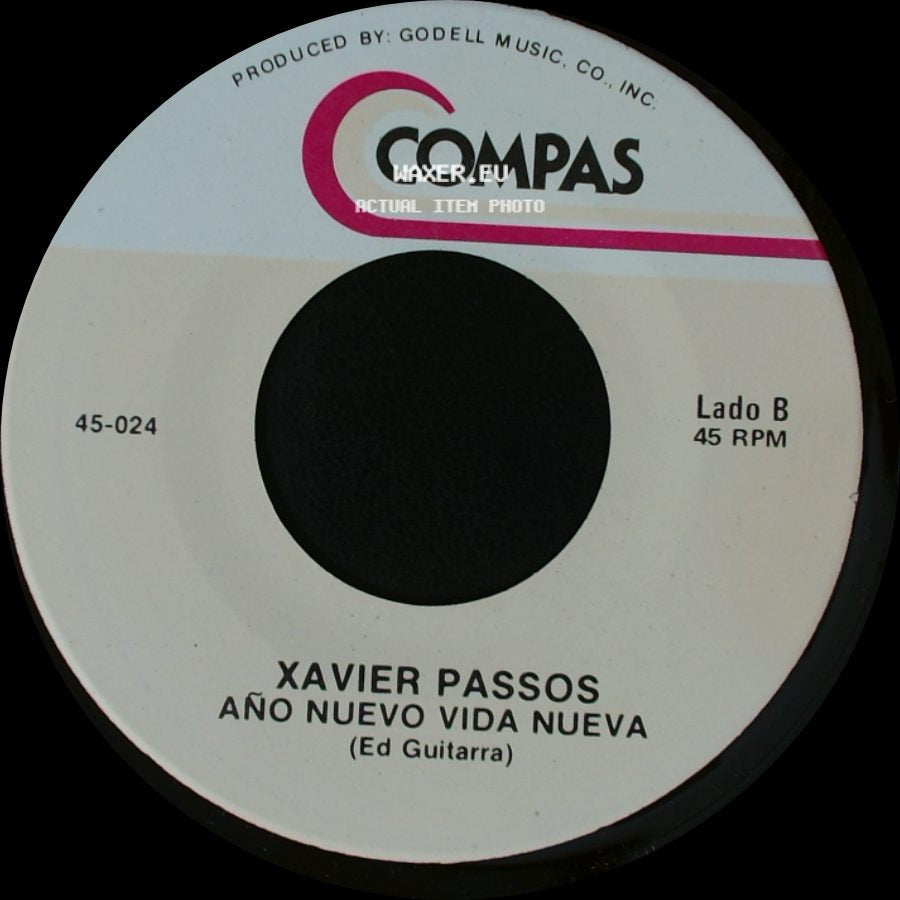 Xavier Passos - Anoche Me Enamore / Año Nuevo Vida Nueva side B