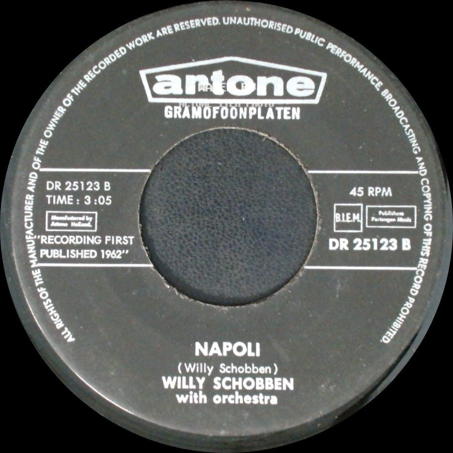 Willy Schobben - Mexico / Napoli side B