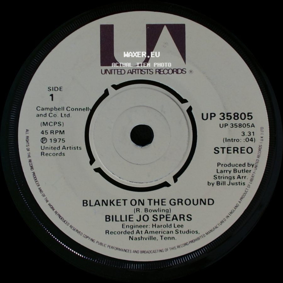 Billie Jo Spears - Blanket On The Ground / Come On Home side A