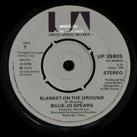 Billie Jo Spears - Blanket On The Ground / Come On Home side A