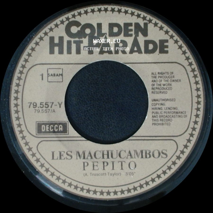 Les Machucambos - Pepito / Cuando Calienta El Sol side A
