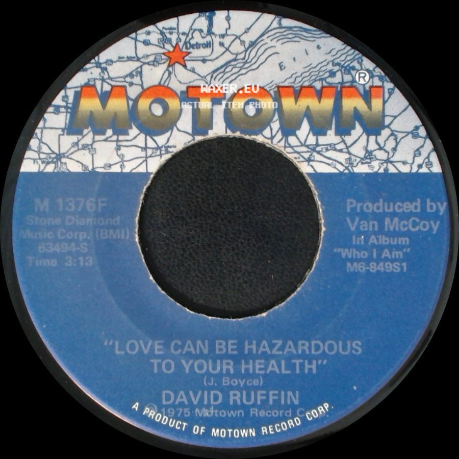 David Ruffin - Walk Away From Love / Love Can Be Hazardous To Your Health side B