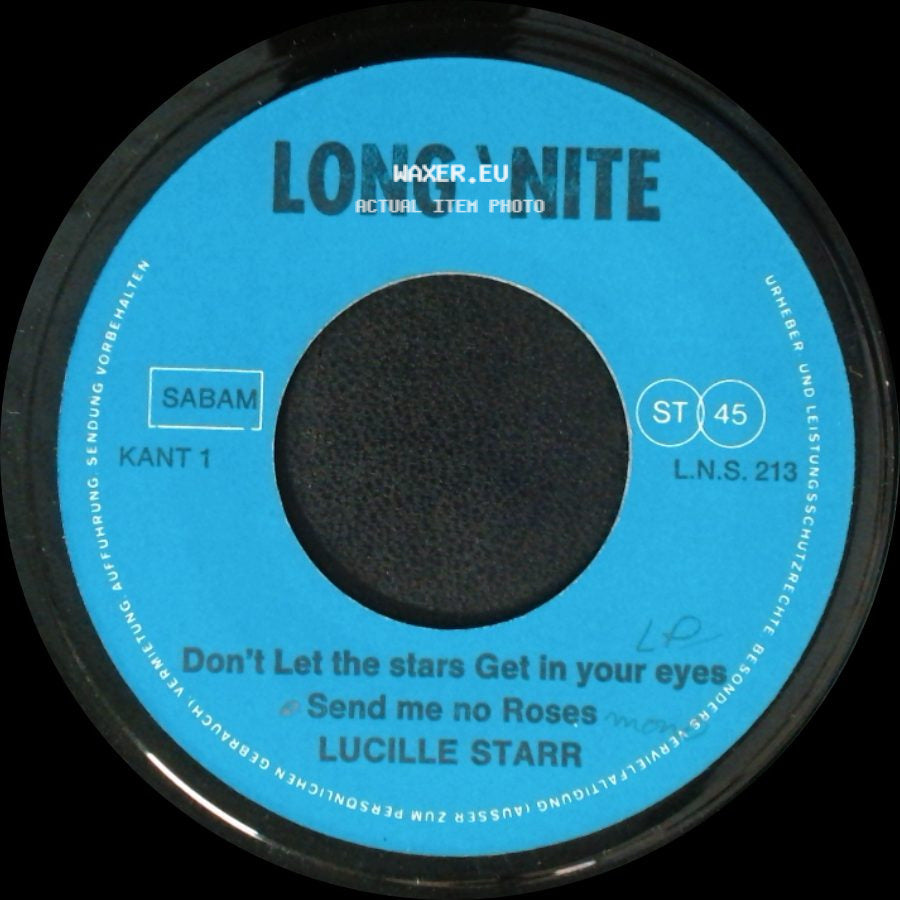 Lucille Starr - Don't Let The Stars Get In Your Eyes / Send Me No Roses / Full House / Hello Sadness side A
