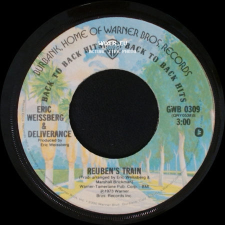 Eric Weissberg & Deliverance / Eric Weissberg - Reuben's Train / Dueling Banjos side A