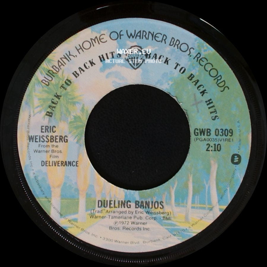 Eric Weissberg & Deliverance / Eric Weissberg - Reuben's Train / Dueling Banjos side B