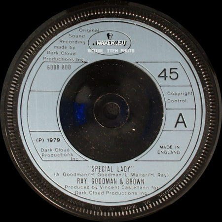 Ray, Goodman, & Brown - Special Lady / Deja Vu side A