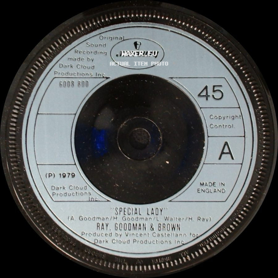 Ray, Goodman, & Brown - Special Lady / Deja Vu side A