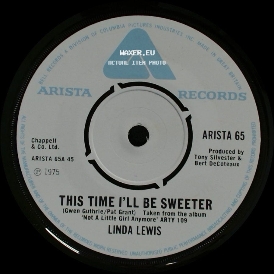 Linda Lewis - So Many Mysteries To Find / This Time I'll Be Sweeter side B