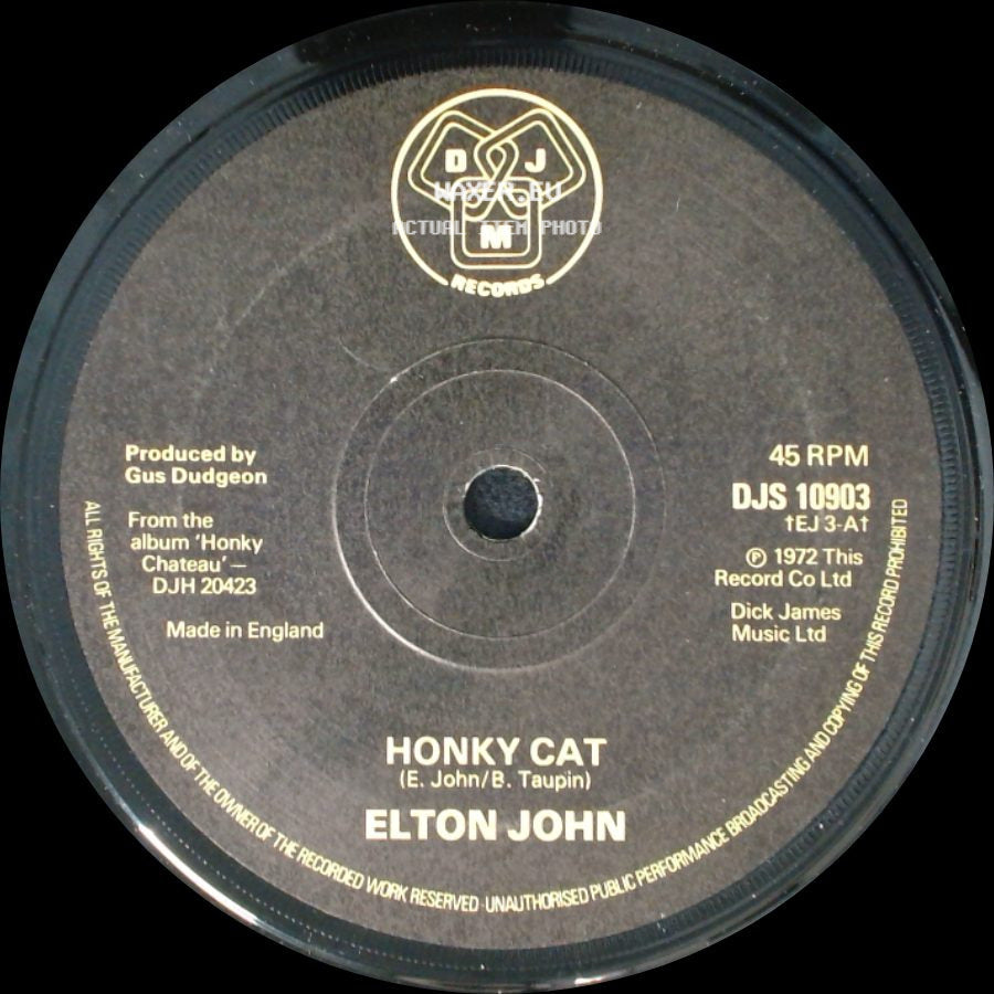 Elton John - Sixty Years On / Honky Cat side B