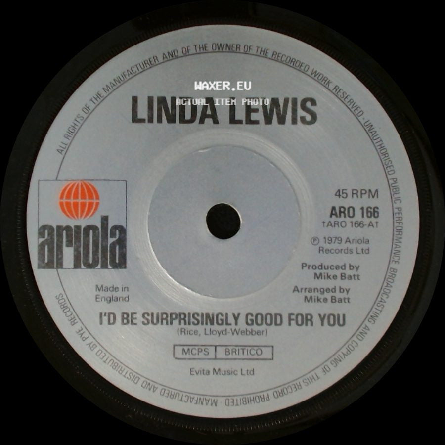 Linda Lewis - I'd Be Surprisingly Good For You / The Best Days Of My Life side A