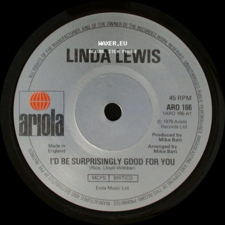 Linda Lewis - I'd Be Surprisingly Good For You / The Best Days Of My Life side A