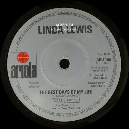 Linda Lewis - I'd Be Surprisingly Good For You / The Best Days Of My Life side B