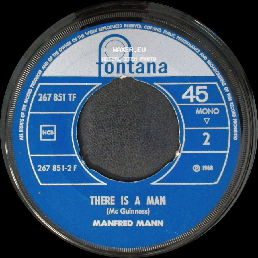 Manfred Mann - My Name Is Jack / There Is A Man side B