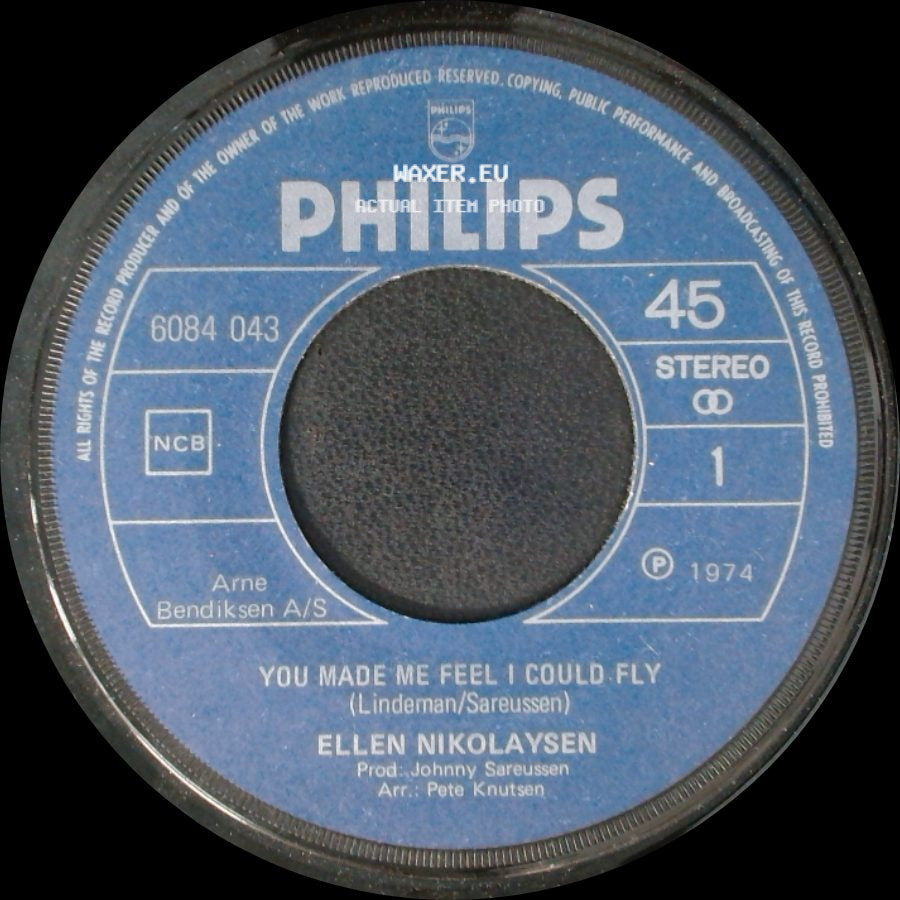 Ellen Nikolaysen - You Made Me Feel I Could Fly / Who Put The Lights Out side A