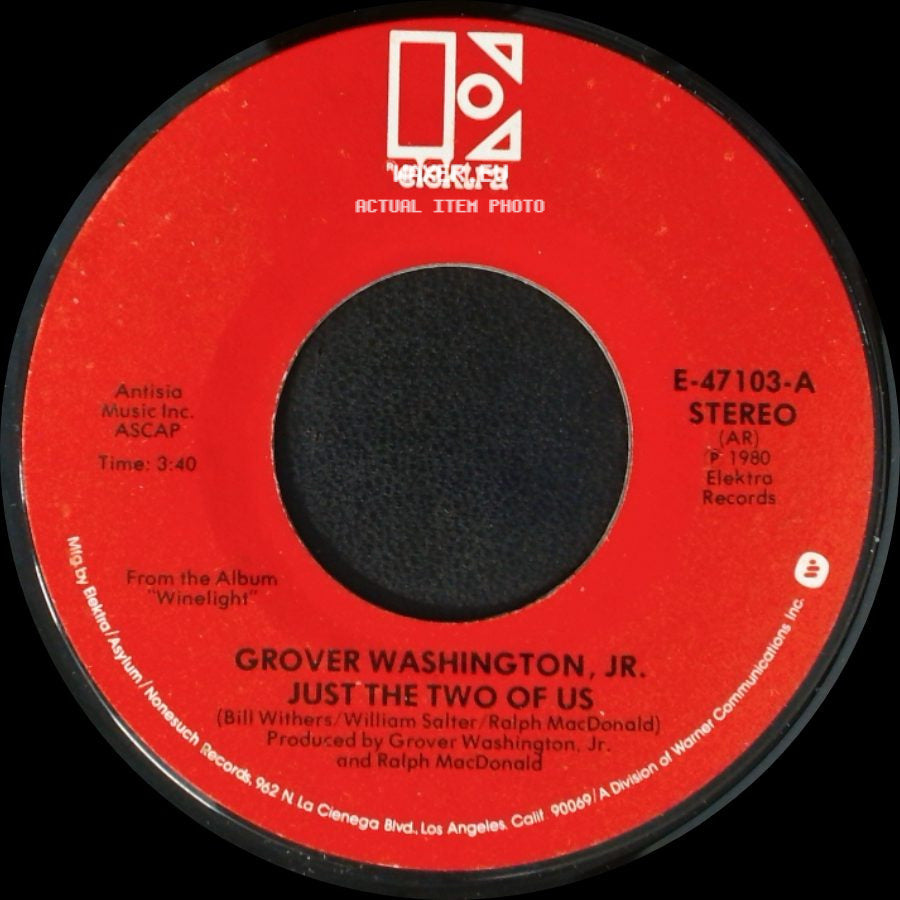 Grover Washington, Jr. - Just The Two Of Us / Make Me A Memory (Sad Samba) side A