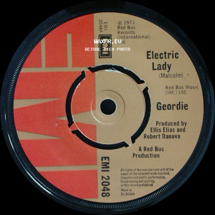Geordie - Stomp / Electric Lady side B