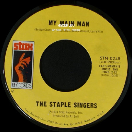 The Staple Singers - Back Road Into Town / My Main Man side B