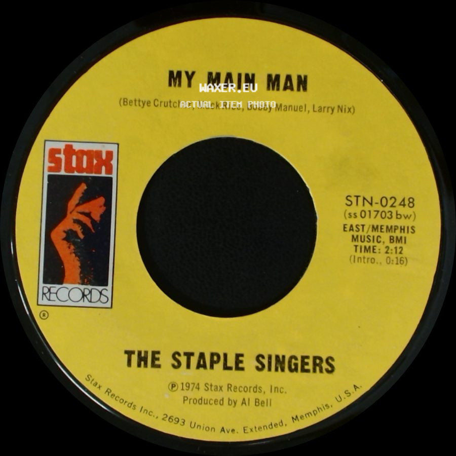 The Staple Singers - Back Road Into Town / My Main Man side B