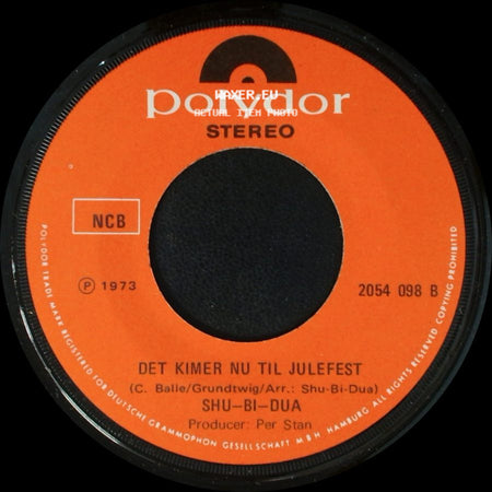 Shu-Bi-Dua - Rap Jul / Det Kimer Nu Til Julefest side B