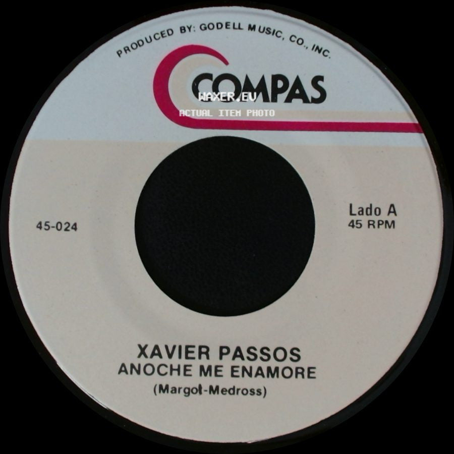 Xavier Passos - Anoche Me Enamore / Año Nuevo Vida Nueva side A
