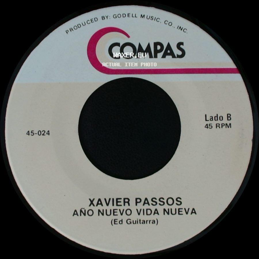Xavier Passos - Anoche Me Enamore / Año Nuevo Vida Nueva side B