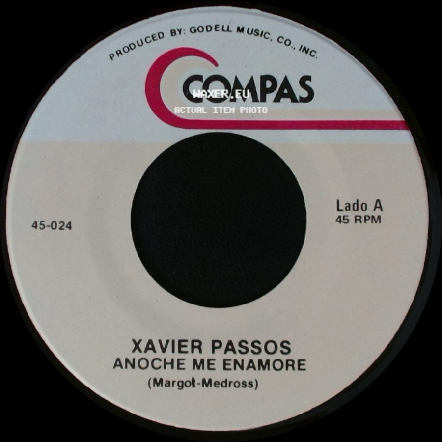 Xavier Passos - Anoche Me Enamore / Año Nuevo Vida Nueva side A