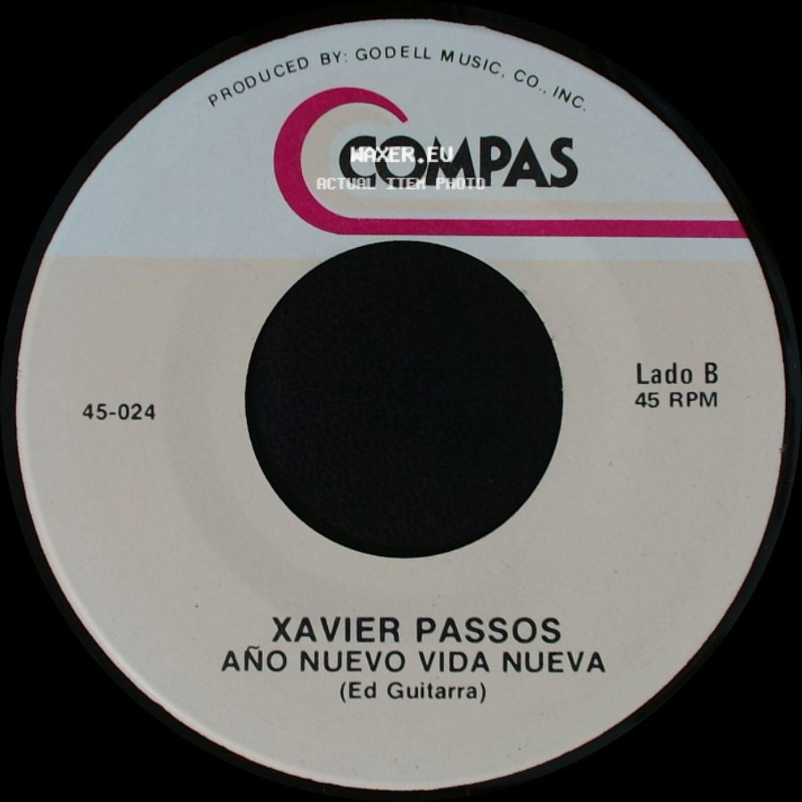 Xavier Passos - Anoche Me Enamore / Año Nuevo Vida Nueva side B
