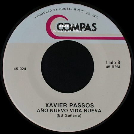 Xavier Passos - Anoche Me Enamore / Año Nuevo Vida Nueva side B