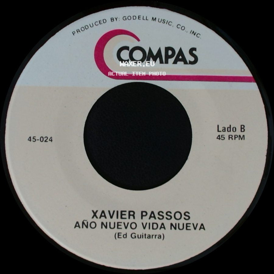 Xavier Passos - Anoche Me Enamore / Año Nuevo Vida Nueva side B