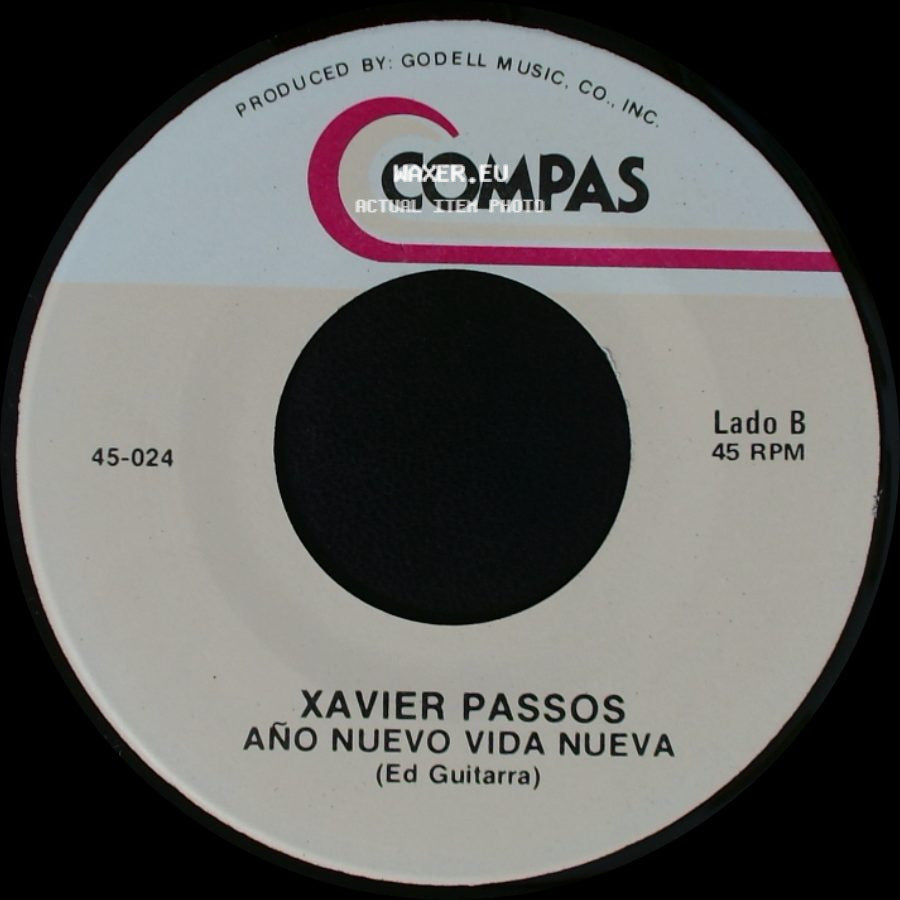 Xavier Passos - Anoche Me Enamore / Año Nuevo Vida Nueva side B