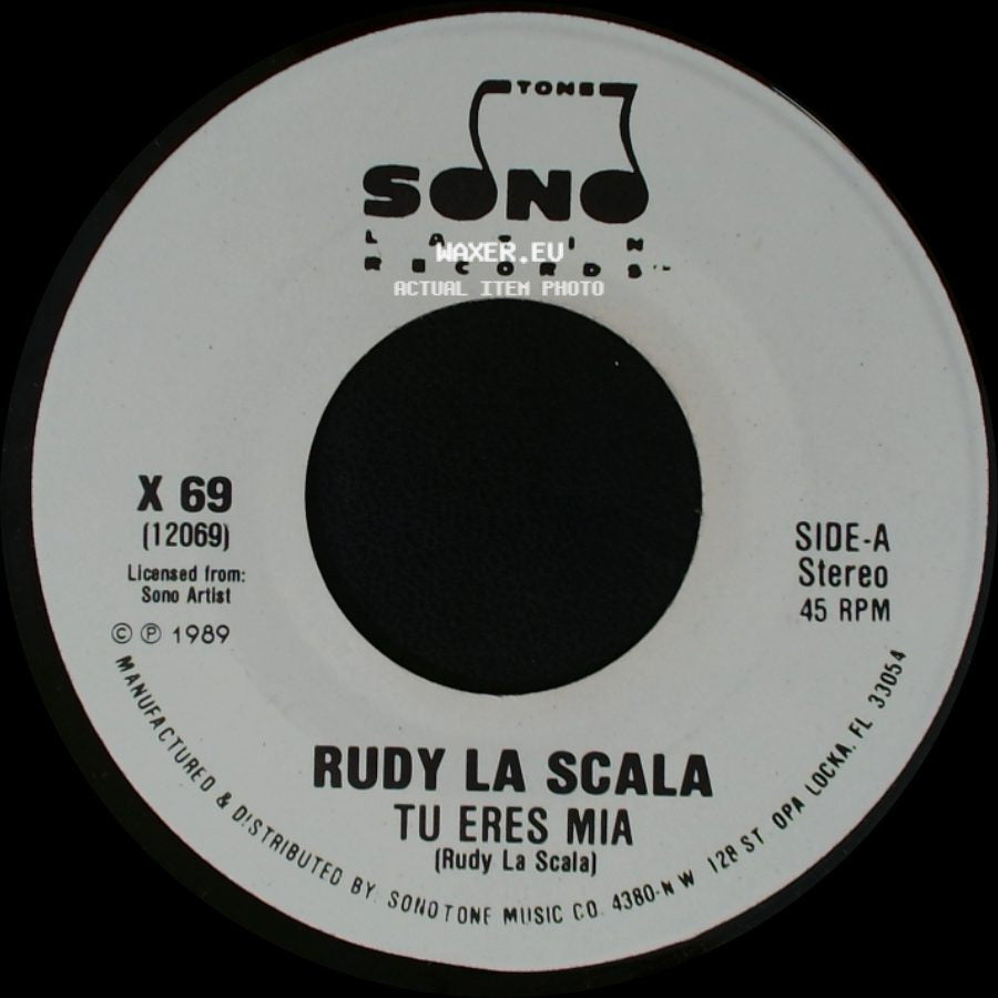 Rudy La Scala - Tu Eres Mia / Tu Eres Mia side A