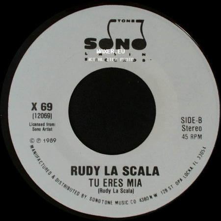 Rudy La Scala - Tu Eres Mia / Tu Eres Mia side B