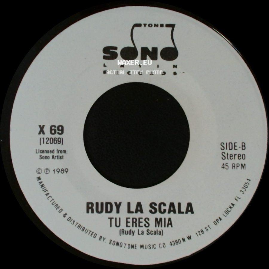 Rudy La Scala - Tu Eres Mia / Tu Eres Mia side B