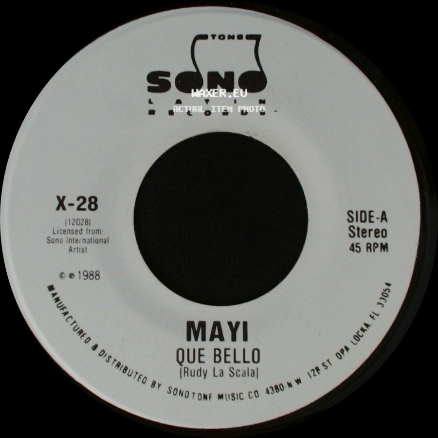Mayi - Que Bello / Que Bello side A
