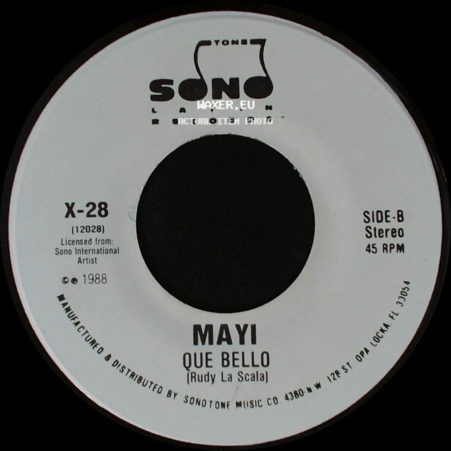 Mayi - Que Bello / Que Bello side B