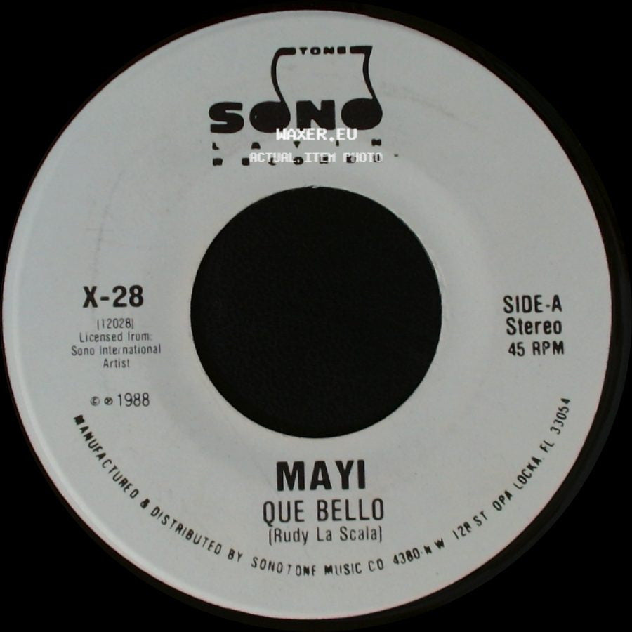 Mayi - Que Bello / Que Bello side A