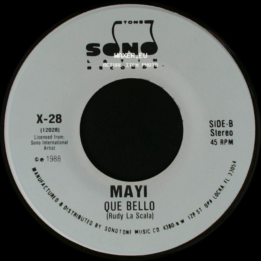 Mayi - Que Bello / Que Bello side B
