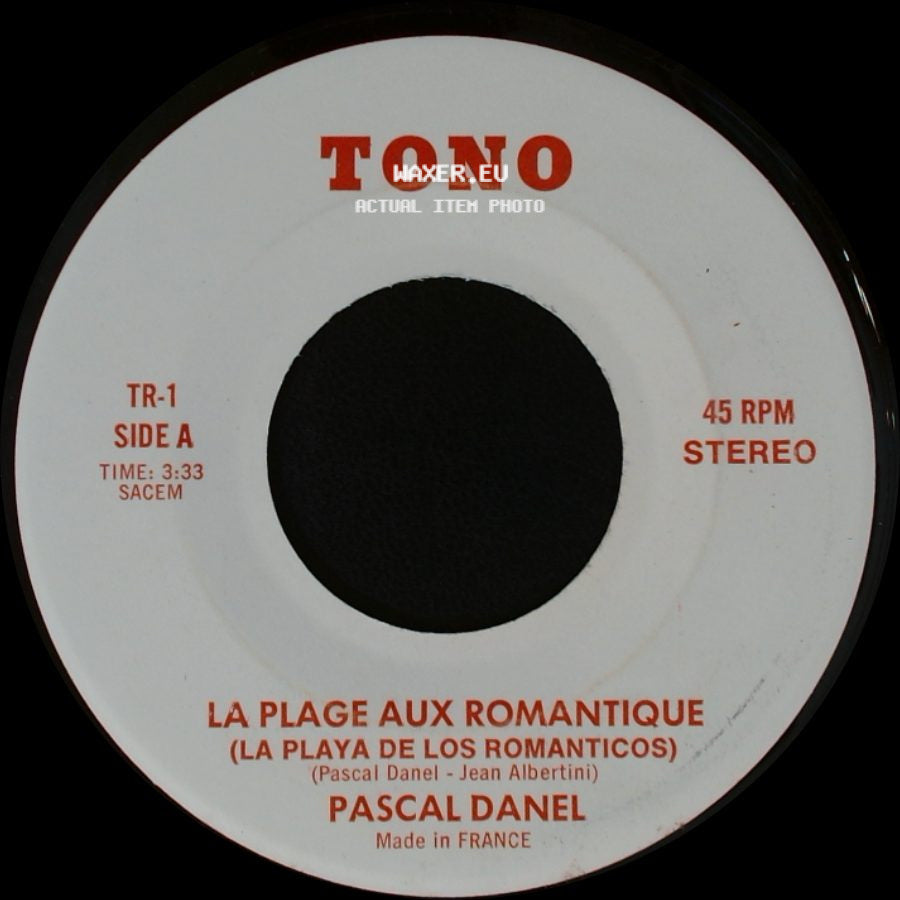 Pascal Danel - La Plage Aux Romantique (La Playa De Los Romanticos) / Kilimandjaro side A