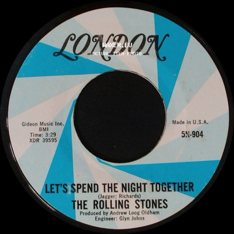 The Rolling Stones - Let's Spend The Night Together / Ruby Tuesday side A
