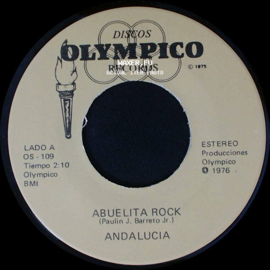 Andalucia - Abuelita Rock / Los Hombres Nunca Han Llorado side A