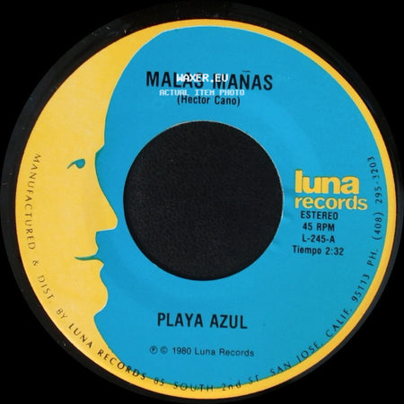 Morenita Encantadora - Malas Mañas / Playa Azul side A