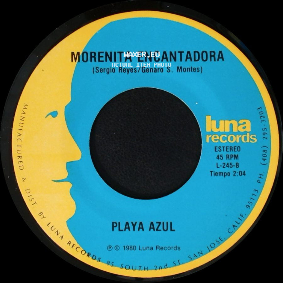 Morenita Encantadora - Malas Mañas / Playa Azul side B