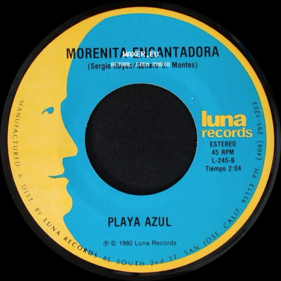 Morenita Encantadora - Malas Mañas / Playa Azul side B