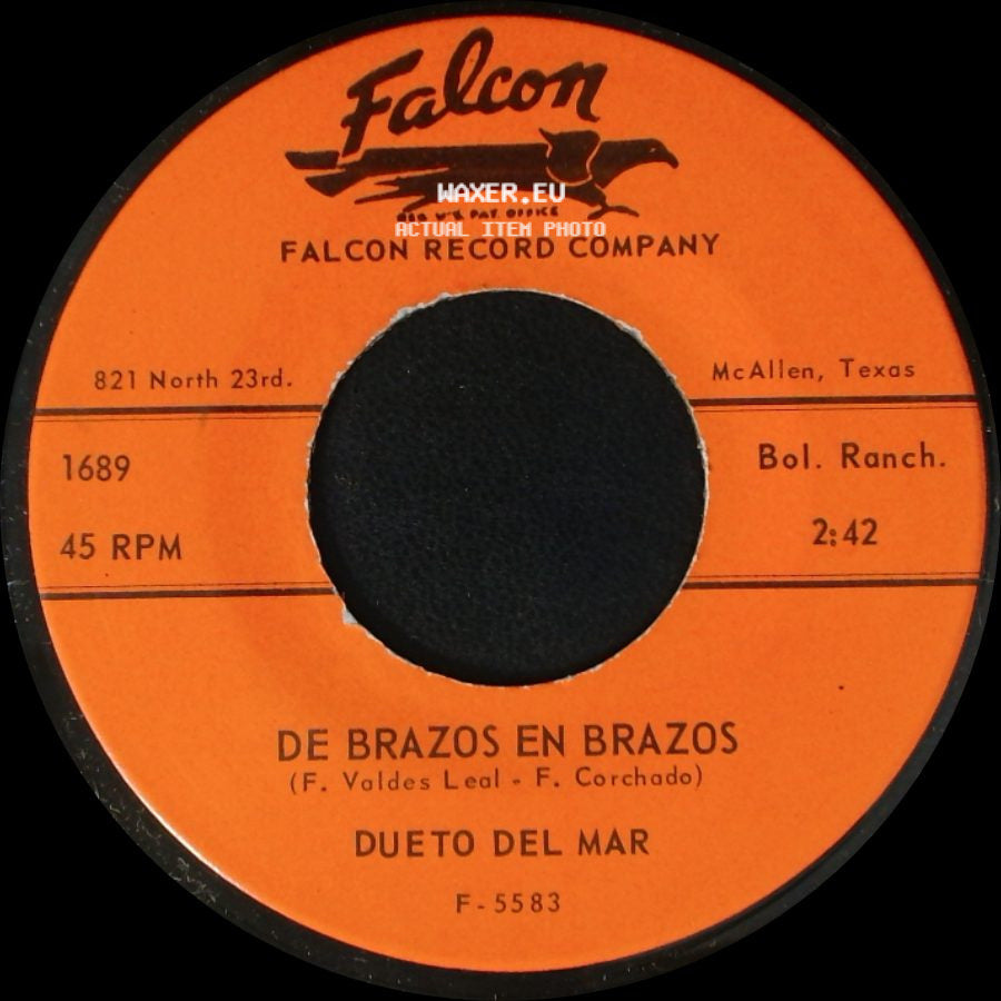 Dueto Del Mar - Alma Triste / De Brazos En Brazos side B
