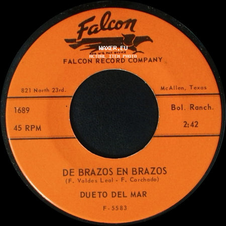 Dueto Del Mar - De Brazos En Brazos / Alma Triste side A